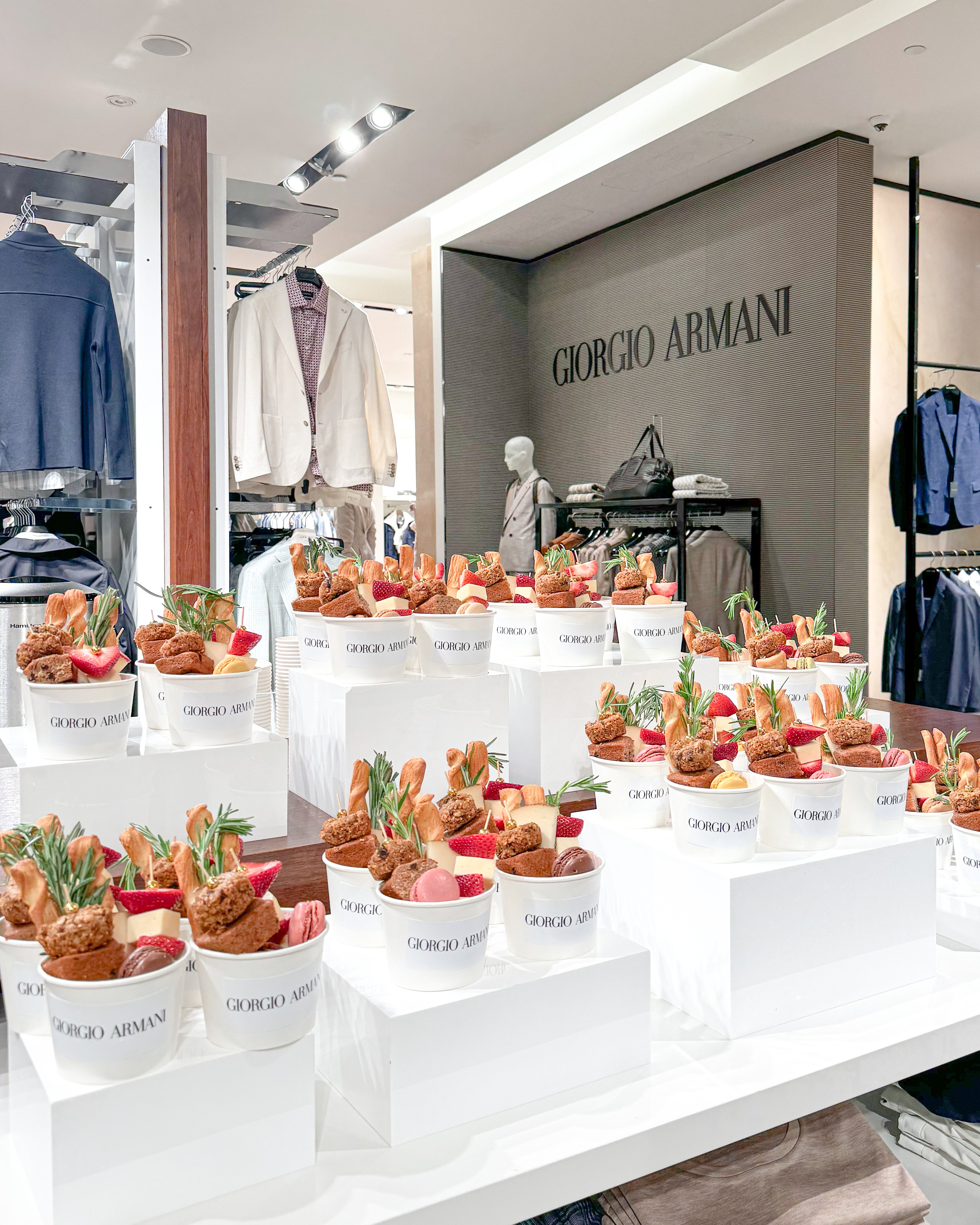 Elevate Your Morning Meetings: Luxe Bites Breakfast Charcuterie for Giorgio Armani Event