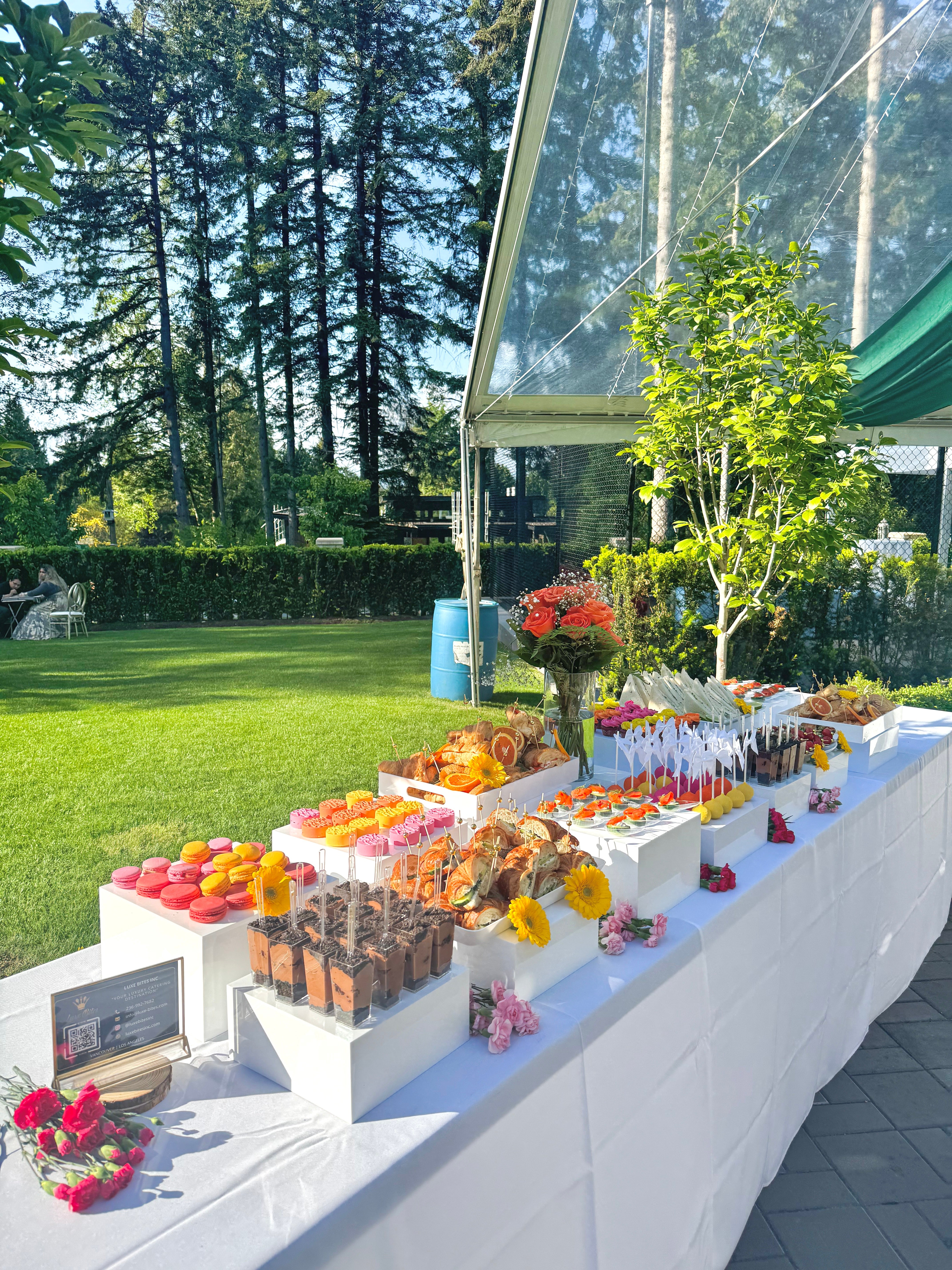 Vibrant Appetizer & Dessert Table for a Mehndi Party