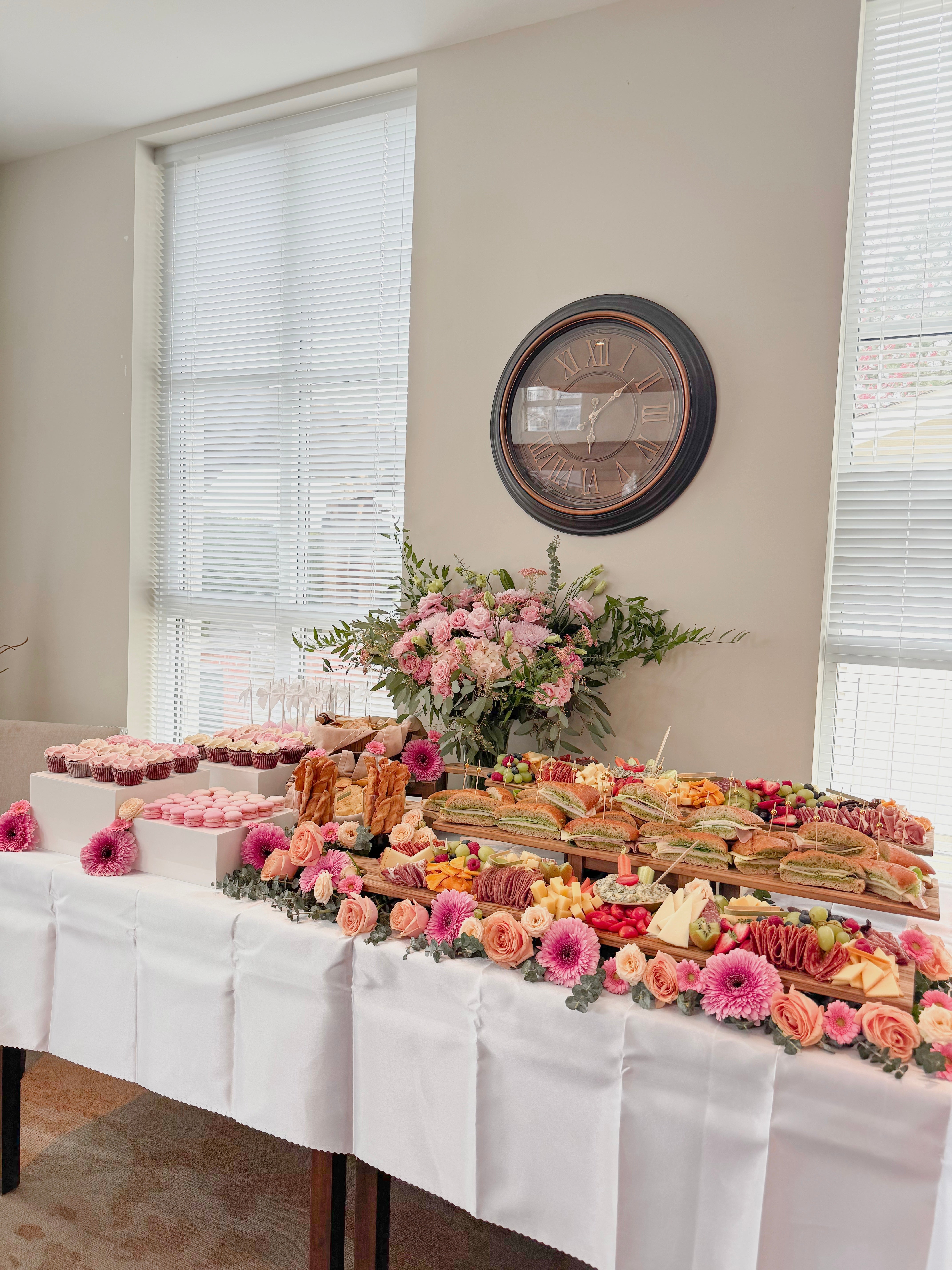 Barbie Pink Bridal Shower Catering in Vancouver