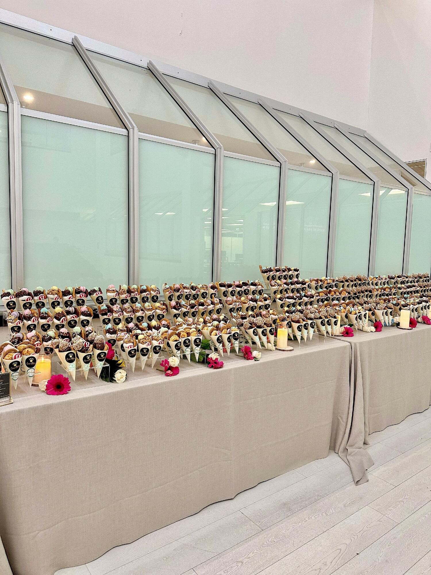 Sweet Success: Luxe Bites Creates Custom Dessert Cones for Lululemon Employee Tenure Celebration – Serving Vancouver, Surrey, Richmond, Burnaby, Coquitlam, Langley, Delta, White Rock, and Beyond