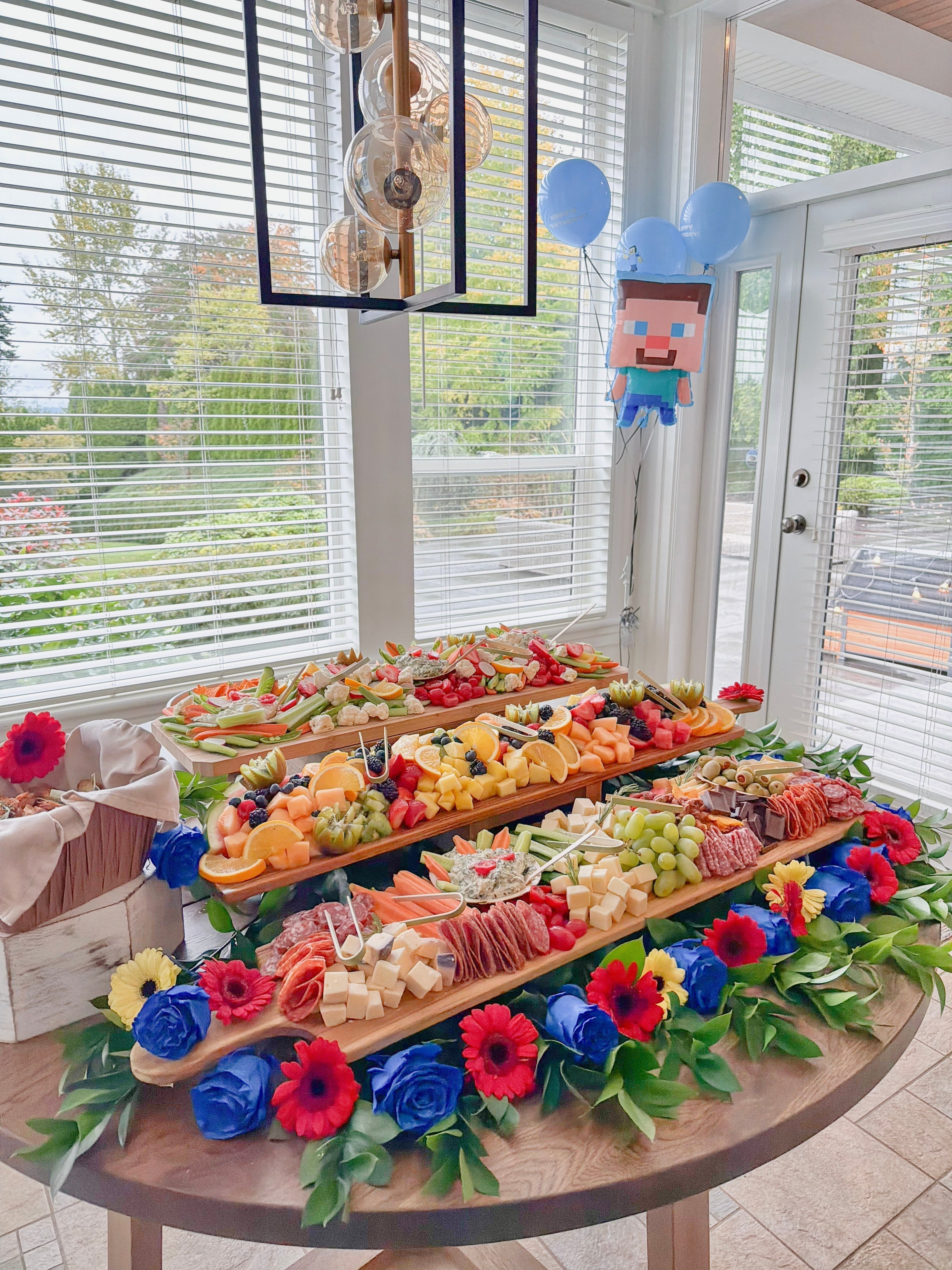 Minecraft-Themed Grazing Table for Kids & Adults – Luxe Bites Vancouver