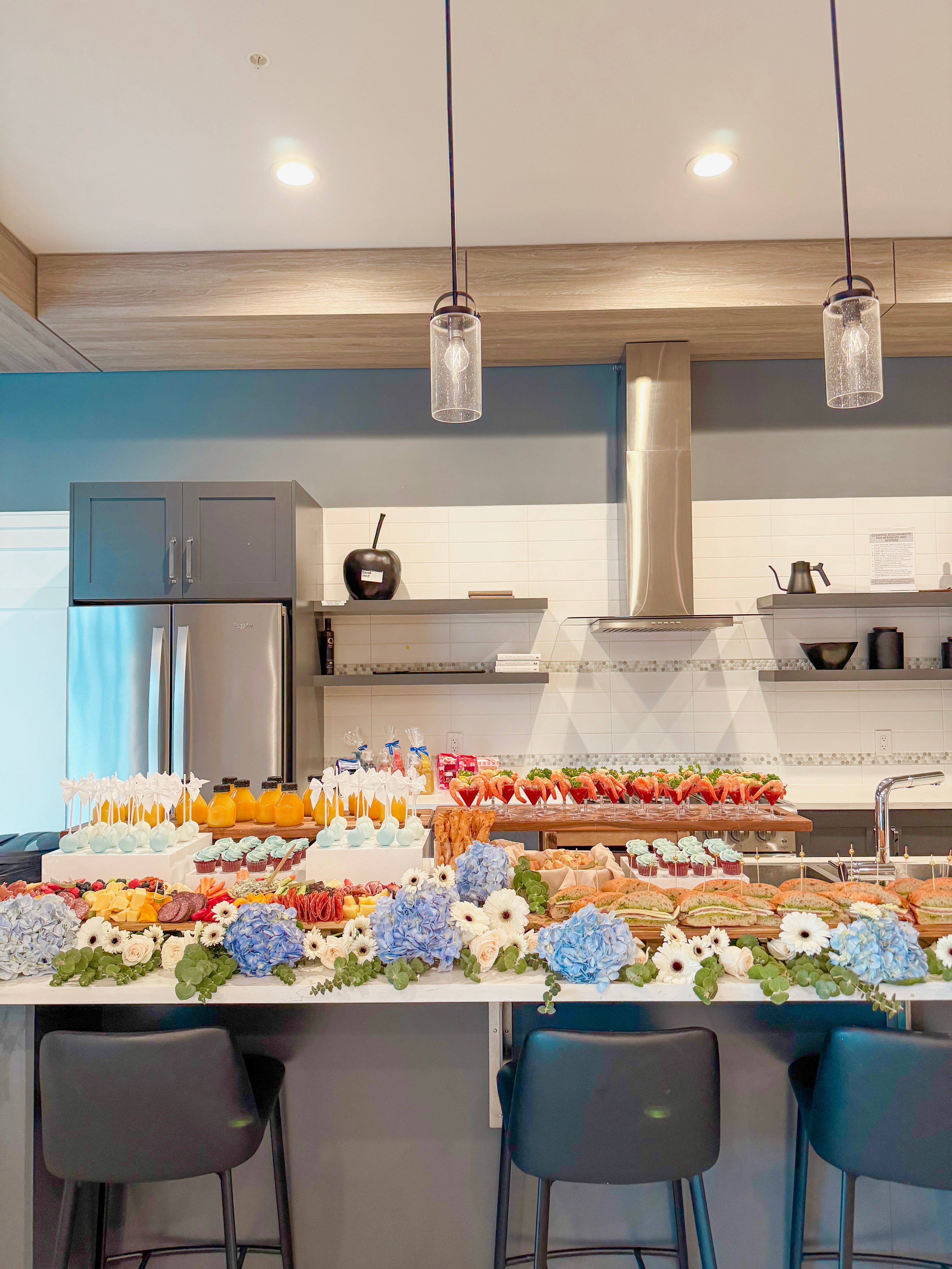 Puppy Shower Party Catering with Luxe Touches