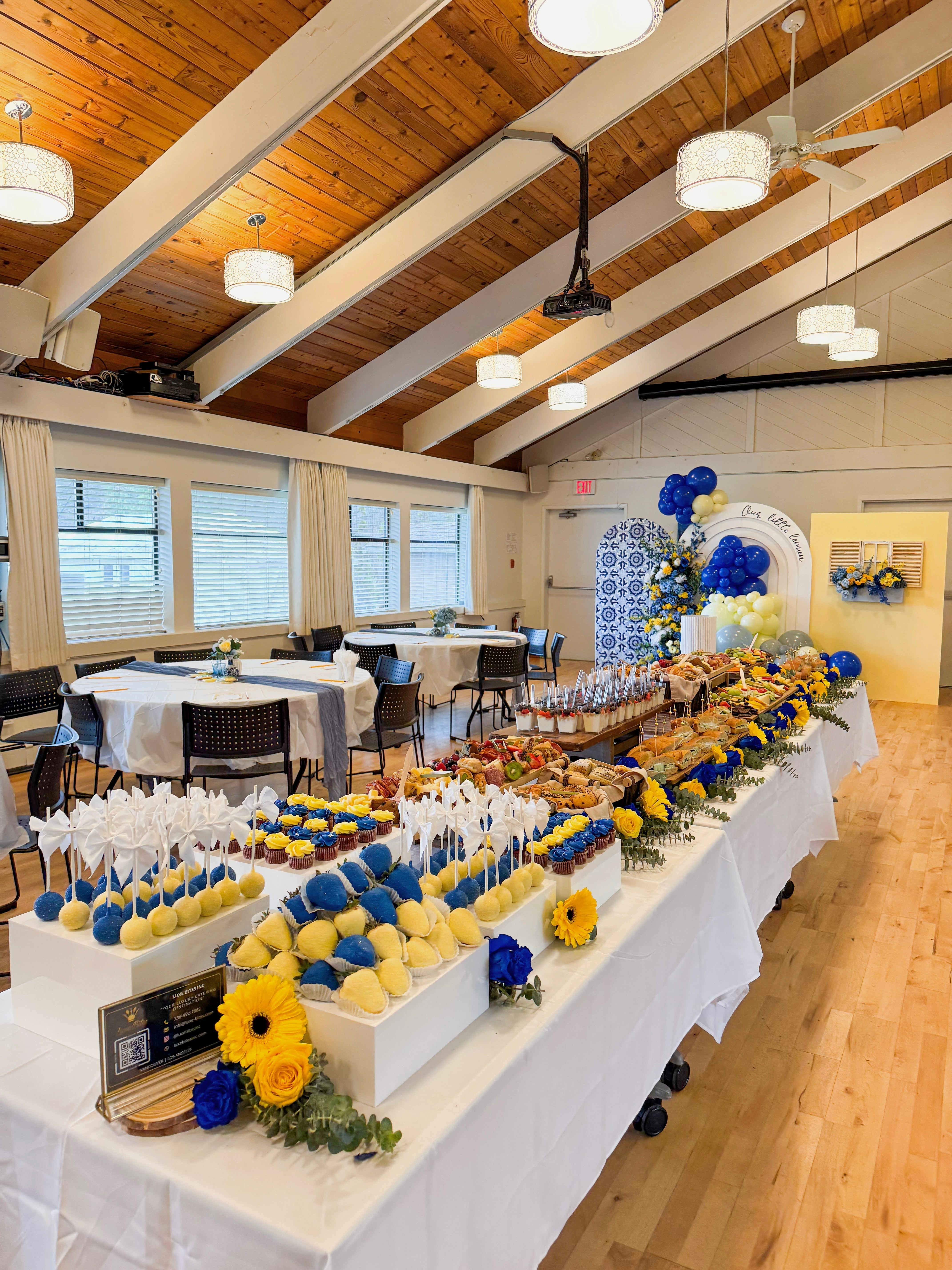 Amalfi-Themed Baby Shower Catering in Vancouver