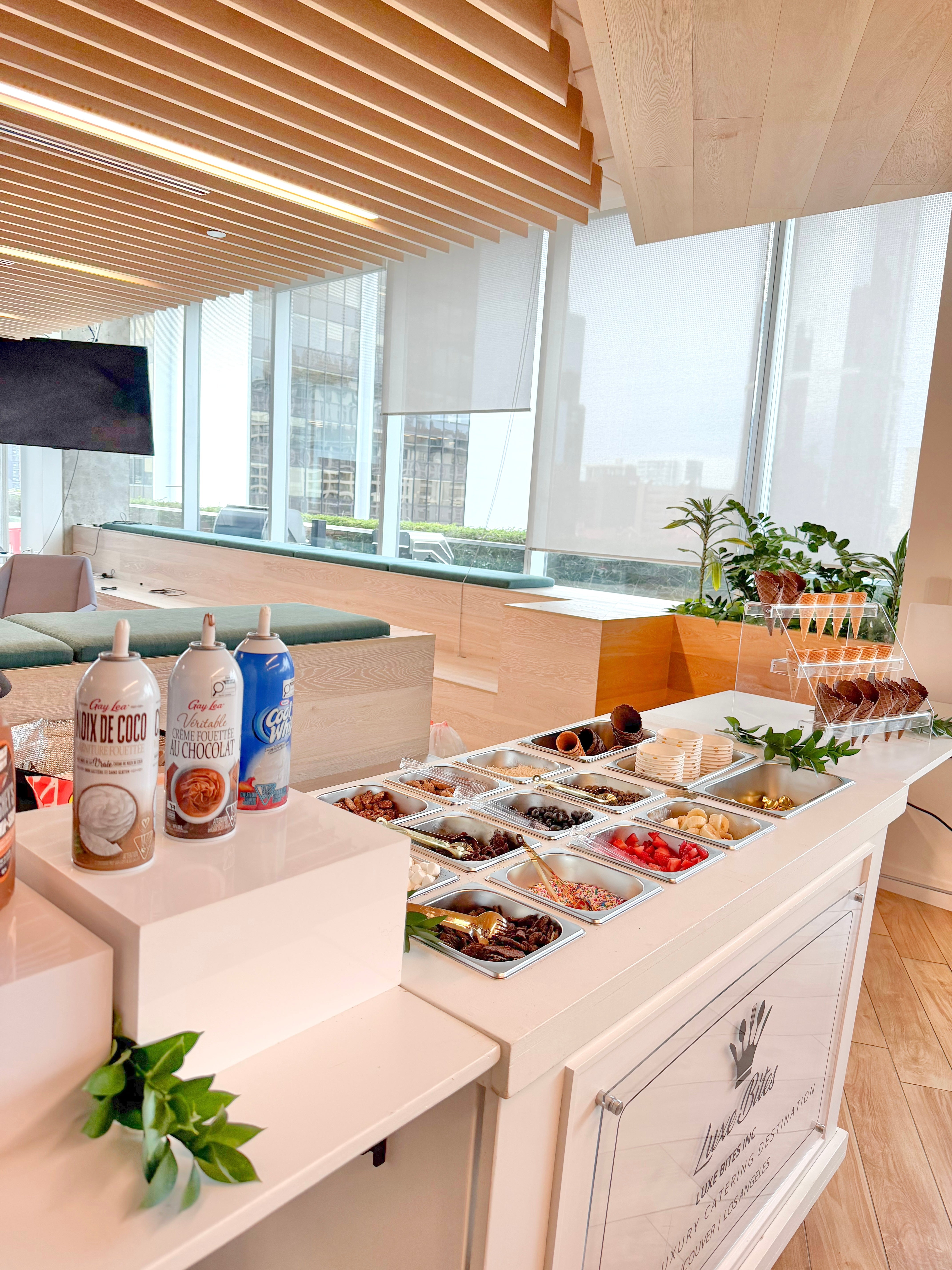 ice cream cart in Vancouver, Surrey, lower mainland