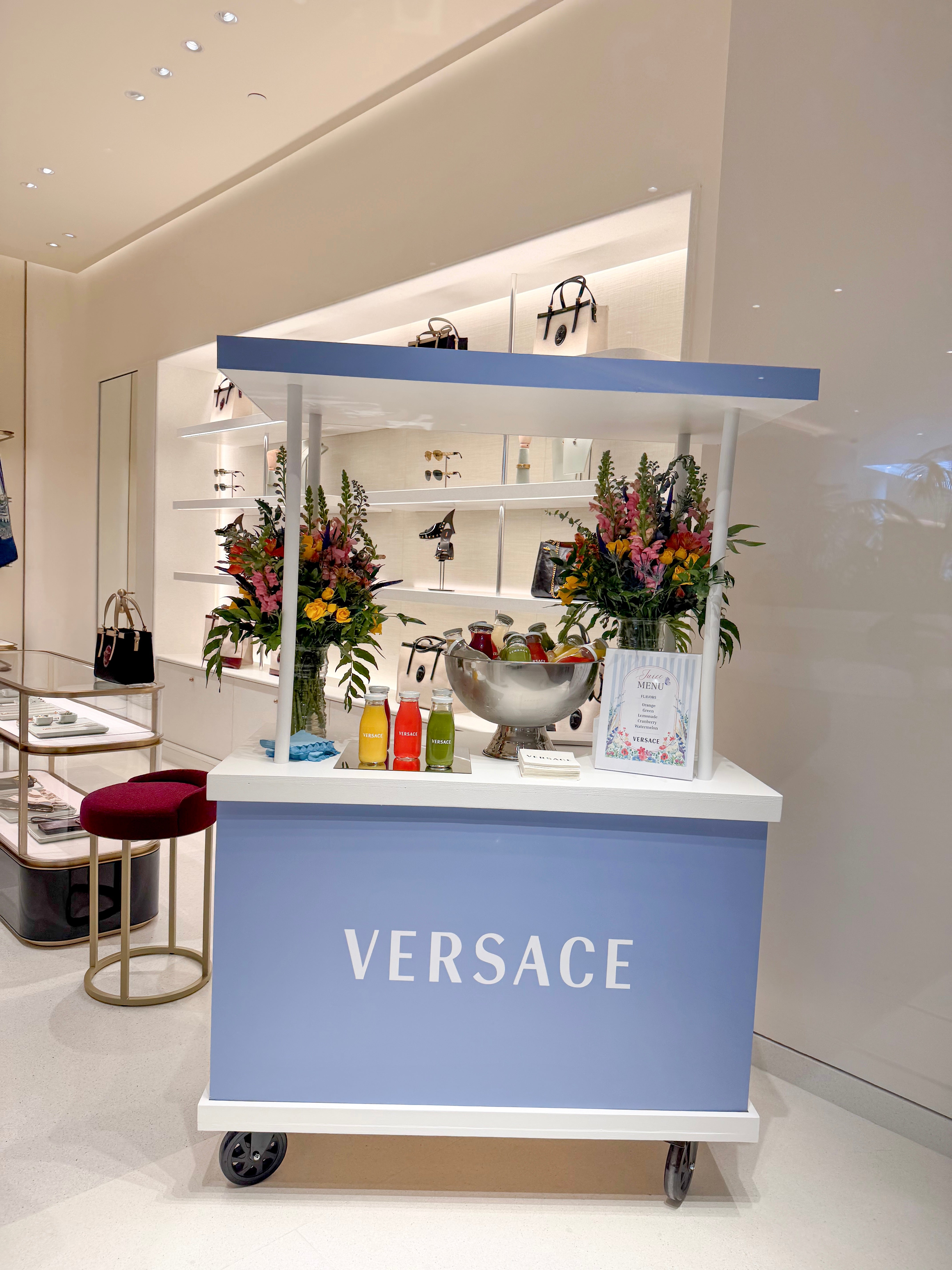 Luxury Brand Activation Ideas: How Luxe Bites Elevated the Versace Grand Opening at Oakridge Park Mall