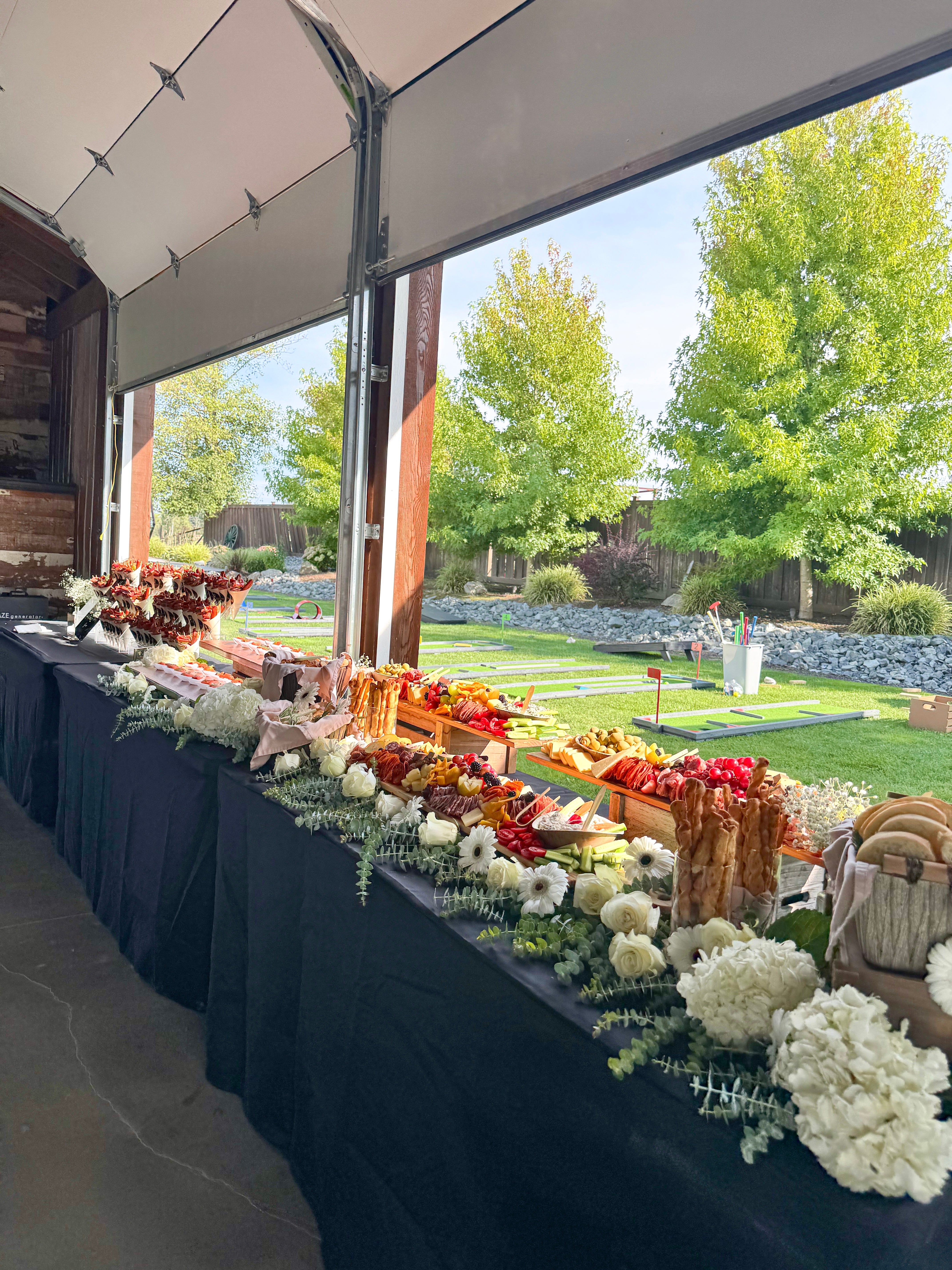 Elegant Wedding Cocktail Hour Catering by Luxe Bites