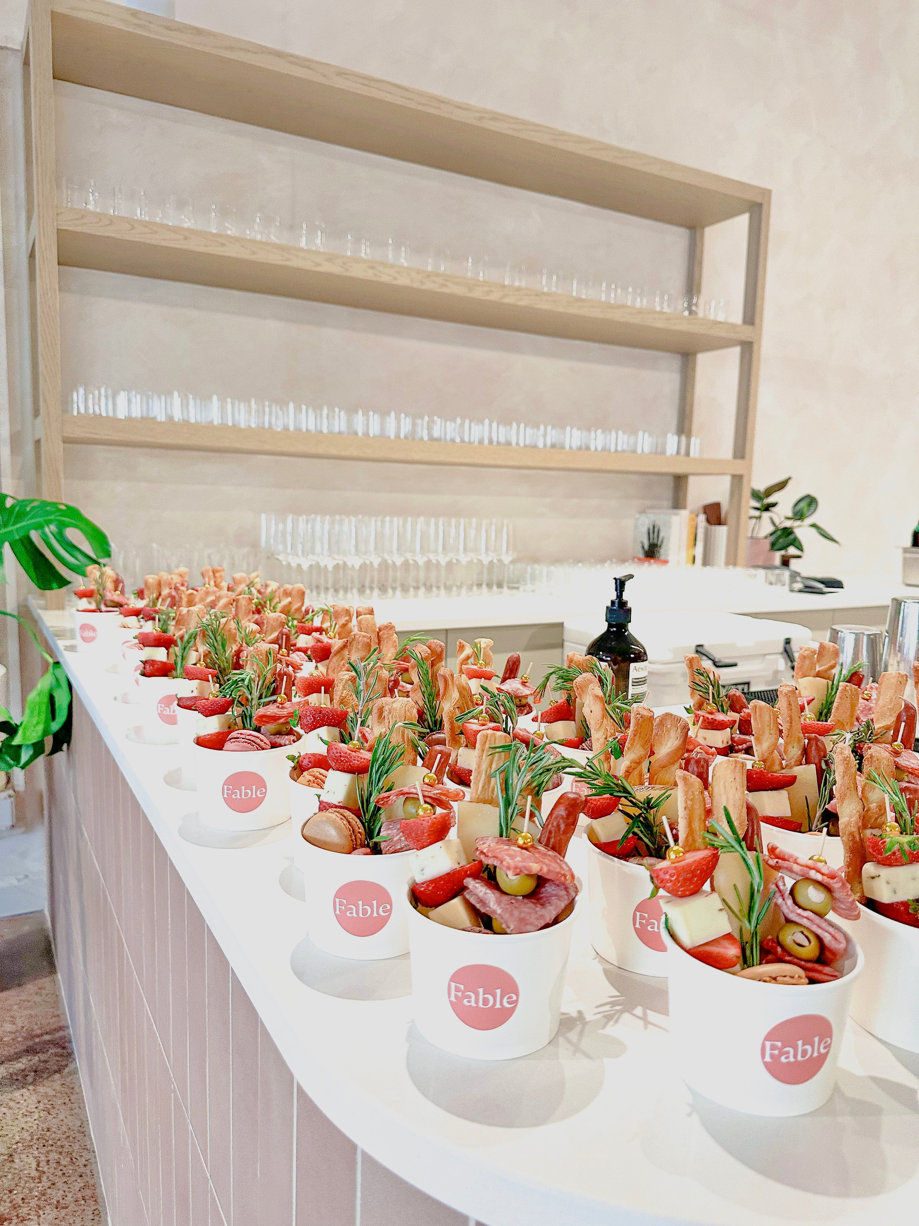 Buy Disposable Charcuterie Cups for Events | Luxe Bites Inc
