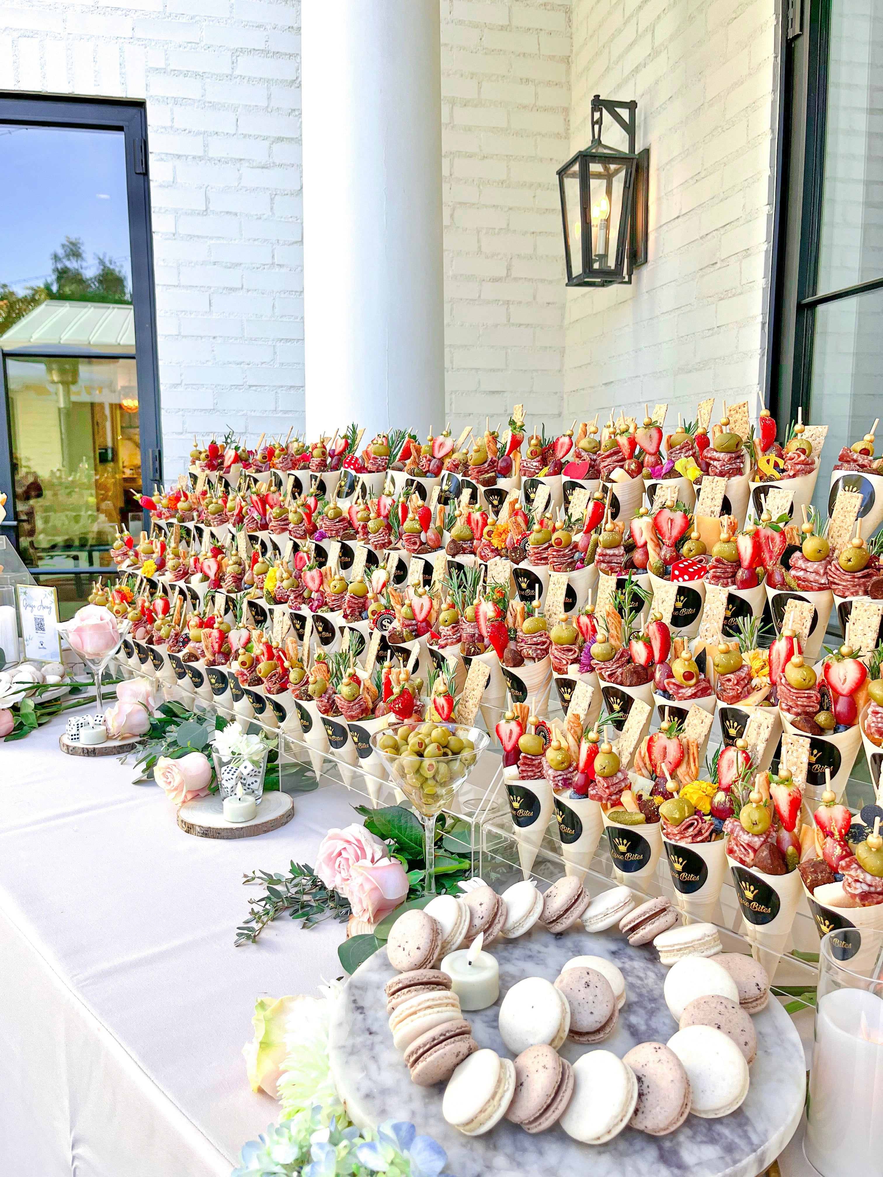 Charcuterie Cones for Weddings, Parties & Corporate Events