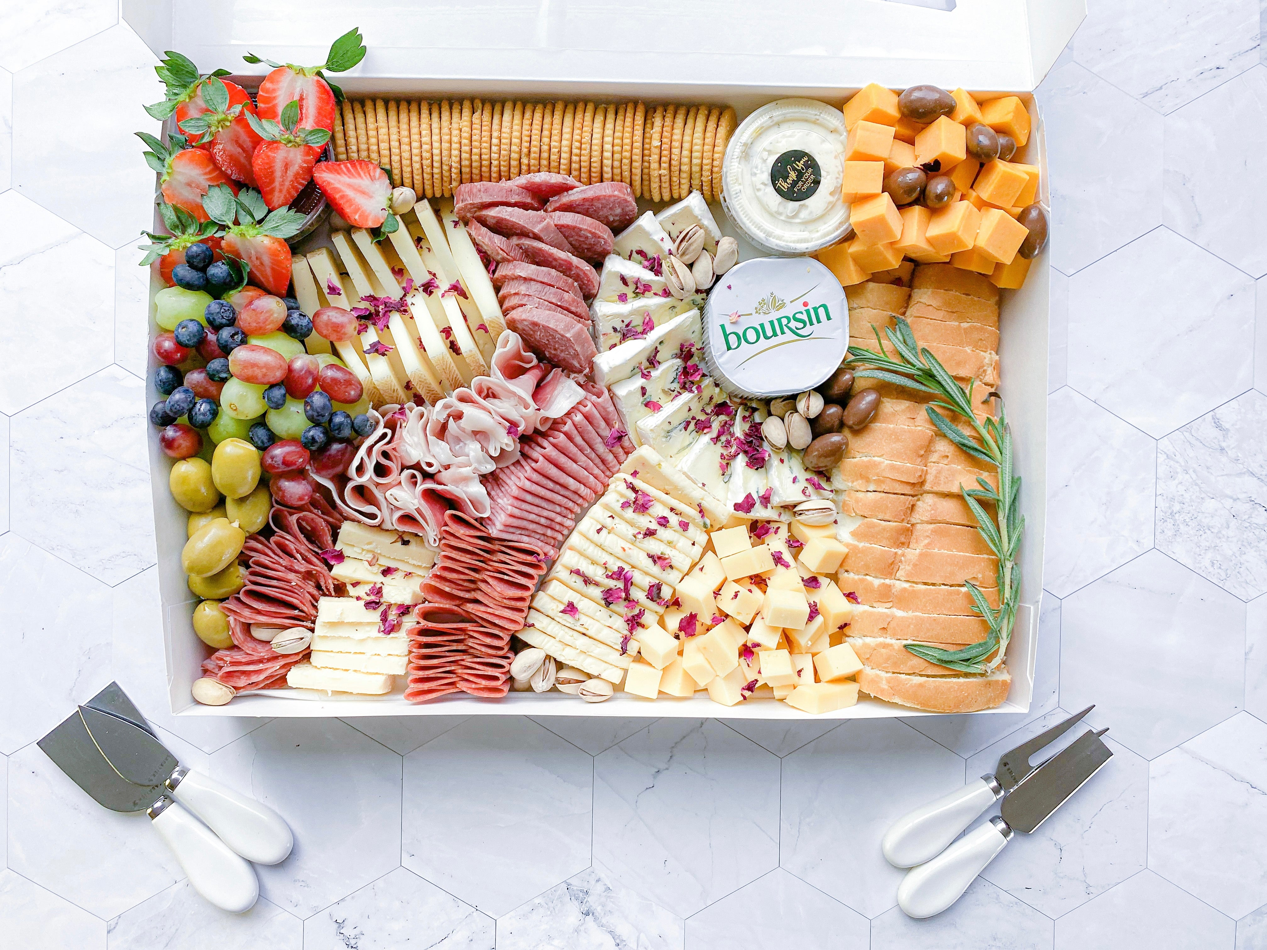 Buy Large Charcuterie Box | Gourmet Catering for 10-15 People